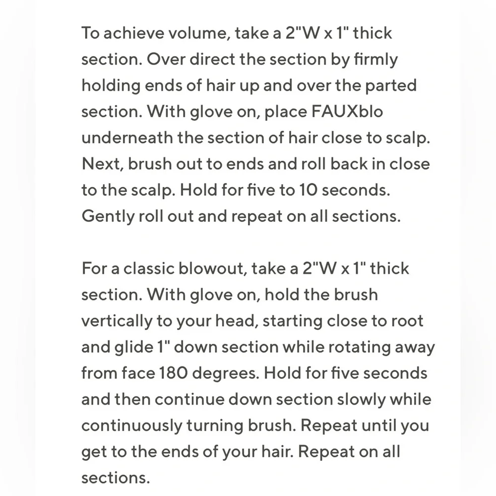 Calista Ombre Gemstone FAUXblo Heated Airless Blowout Brush. GIFT w/purcase‼️ - Picture 6 of 11